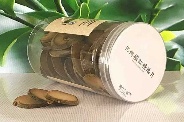 化橘红精选片标签更新（橘万家1号）