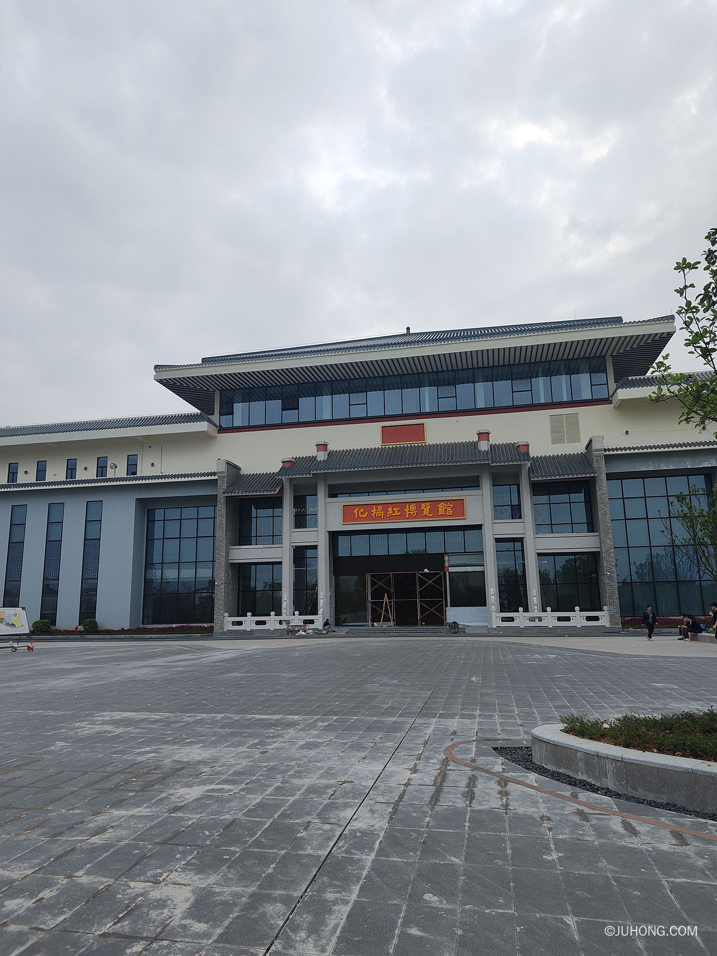 佛茂合作专家组到中国化橘红博览馆参观